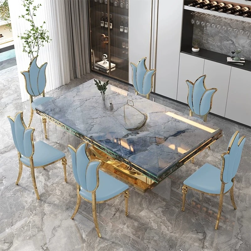 Gold Legs Dining Tables Marble Designer Nordic Space Saving Kitchen Tables Luxury Italian Design Mesas De Comedor Furniture Home
Gold Legs Dining Tables Marble Designer Nordic Space Saving Kitchen Tables Luxury Italian Design Mesas De Comedor Furniture Home