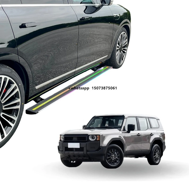 Automatic Electric Power Neon Led Light Side Step Running Board for Land Cruiser Prado
Automatic Electric Power Neon Led Light Side Step Running Board for Land Cruiser Prado