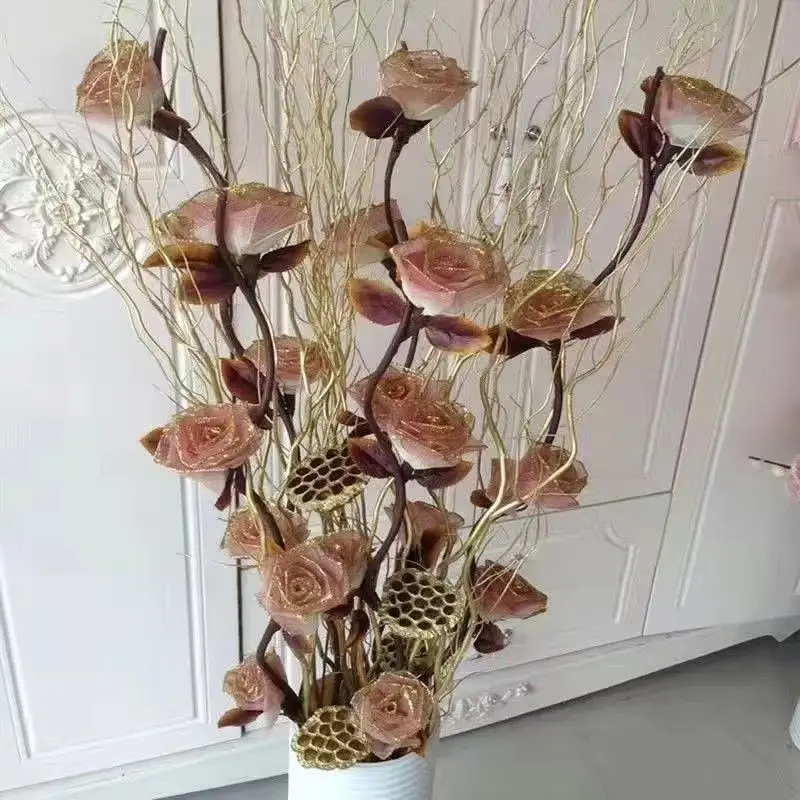 Artificial dried flower bouquet living room decor floral arrangement set floral art floor decoration
Artificial dried flower bouquet living room decor floral arrangement set floral art floor decoration