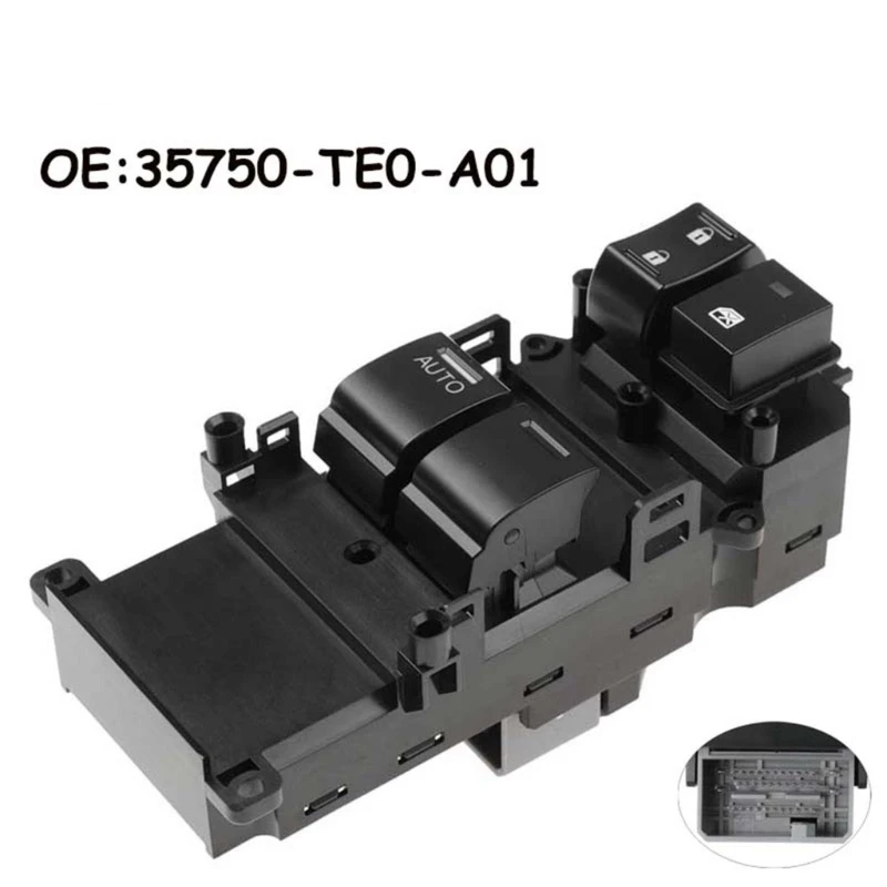 Кнопка переключателя стеклоподъемника MasterControl для 35750-TE0-A01 35750-TE0-A32
Кнопка переключателя стеклоподъемника MasterControl для 35750-TE0-A01 35750-TE0-A32