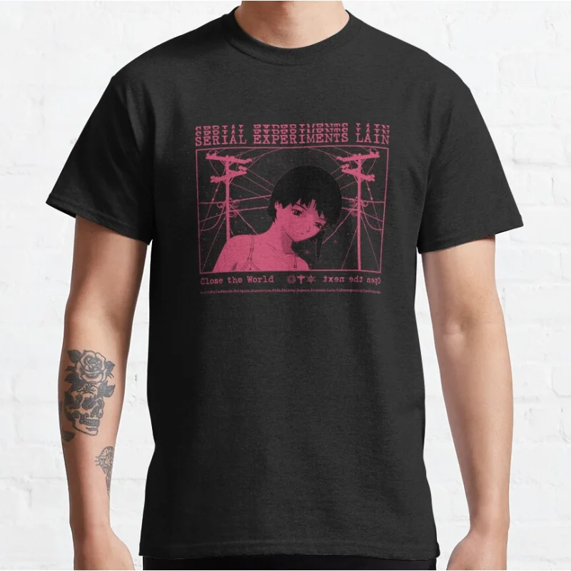 Serial experiments lain sci fi anime cyberpunk manga Graphic T Shirts large size Adult tops S-6XL
Serial experiments lain sci fi anime cyberpunk manga Graphic T Shirts large size Adult tops S-6XL