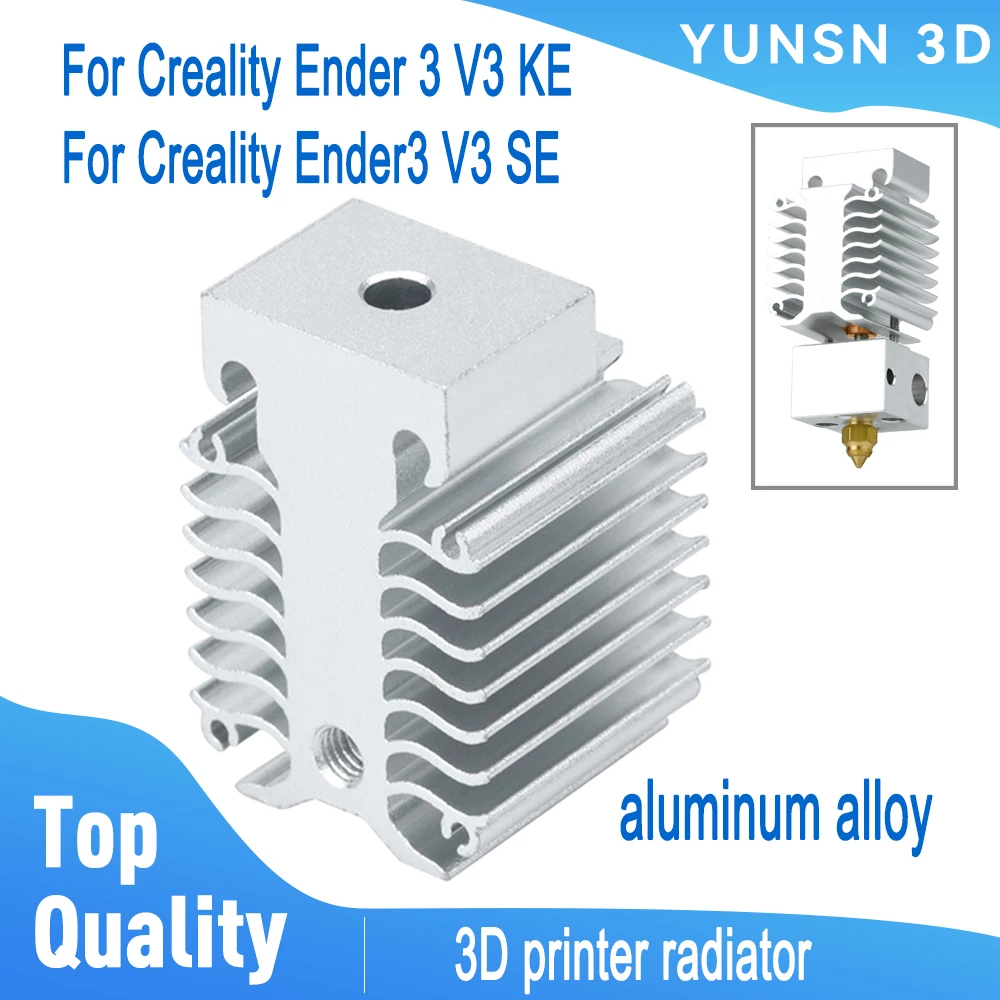 Для блока теплоотвода Creality Ender 3 V3 KE, прочный аксессуар для 3d-печати, совместим с принтером Ender 3 V3 SE
Для блока теплоотвода Creality Ender 3 V3 KE, прочный аксессуар для 3d-печати, совместим с принтером Ender 3 V3 SE