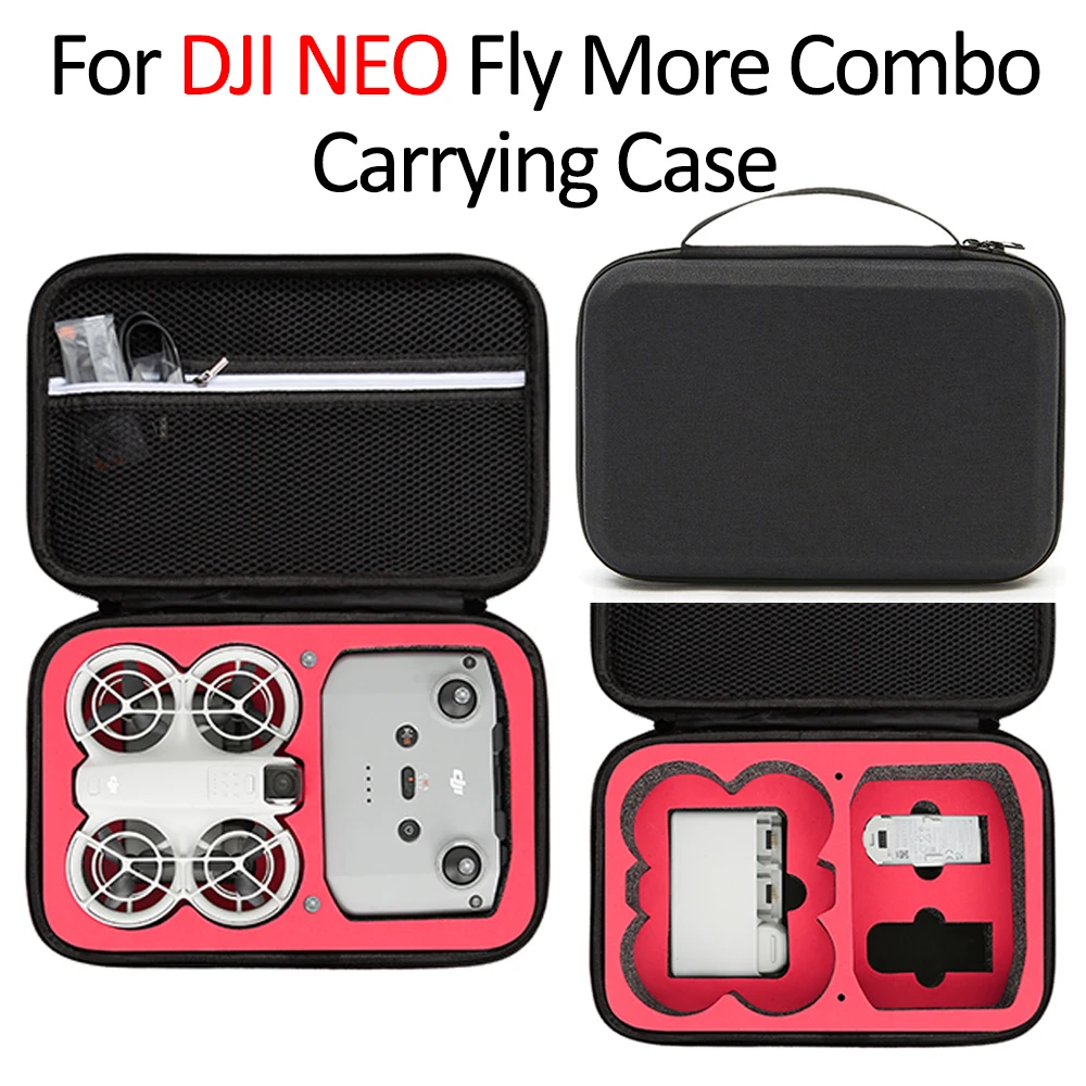 Case for DJI Neo Fly More Combo Accessories, Portable EVA Storage Travel bag for DJI Neo Compatible with RC-N3 Remote Controller
Case for DJI Neo Fly More Combo Accessories, Portable EVA Storage Travel bag for DJI Neo Compatible with RC-N3 Remote Controller