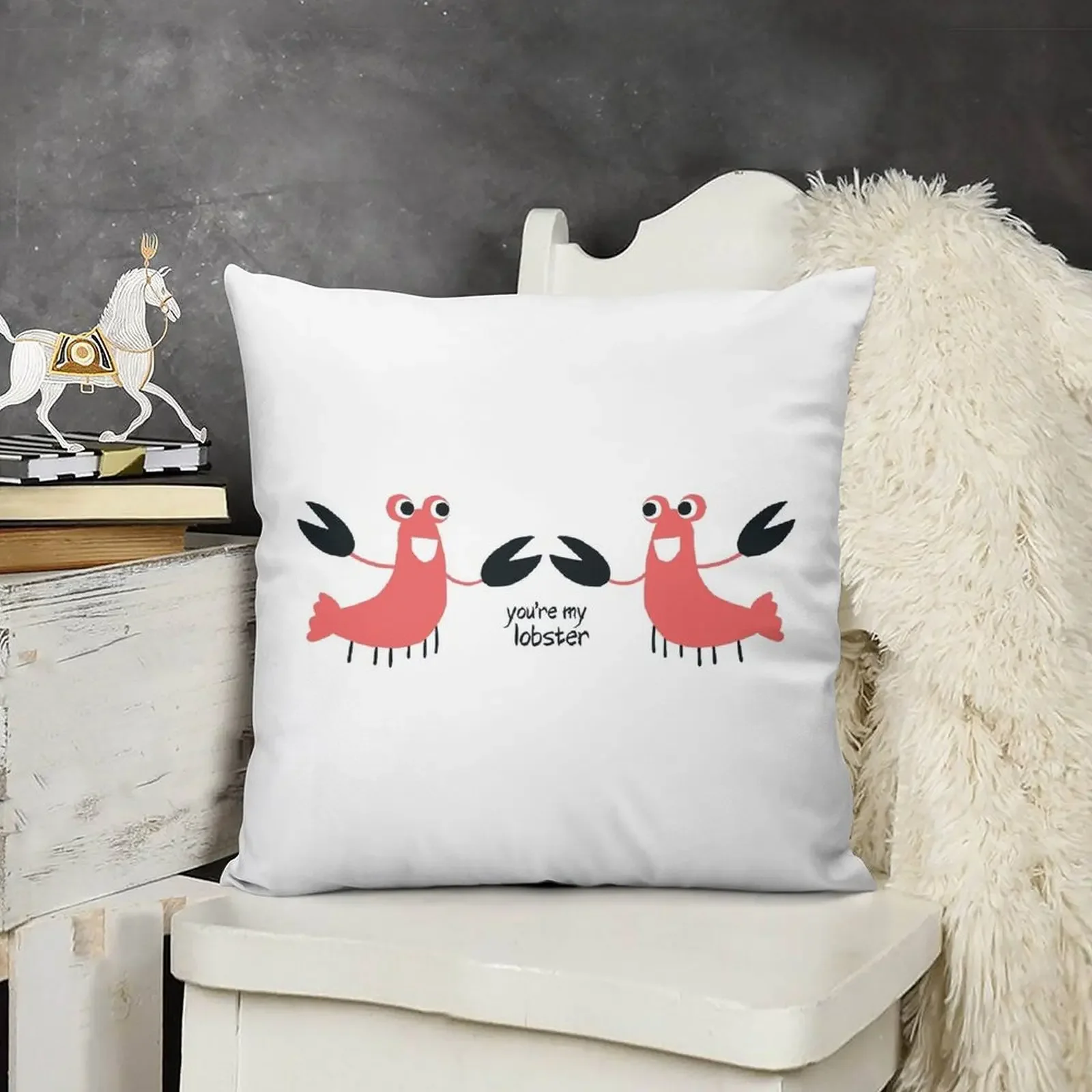 Love and romance: You're my lobster Throw Pillow ornamental pillows Couch Pillows christmas pillowcases anime girl pillow
Love and romance: You're my lobster Throw Pillow ornamental pillows Couch Pillows christmas pillowcases anime girl pillow