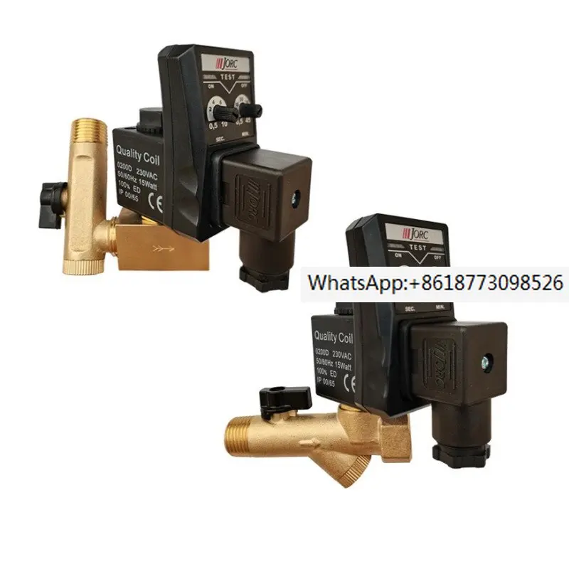 Original JORC Chock Electronic Drain Valve MIC-A MIC-B MIC-HP40 MIC-HP80 Electromagnetic Water Valve
Original JORC Chock Electronic Drain Valve MIC-A MIC-B MIC-HP40 MIC-HP80 Electromagnetic Water Valve
