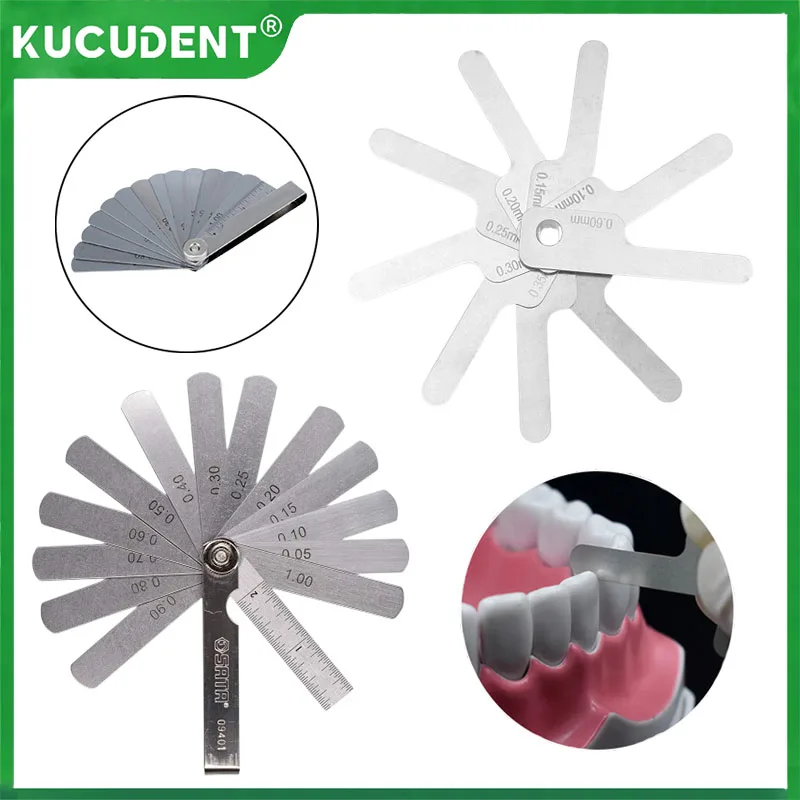 9/14 Blade Dental Interproximal Reduction Gauge Ruler Ortho Tools Reciprocating IPR Tooth Gap Measuring Ruler Stainless Steel
9/14 Blade Dental Interproximal Reduction Gauge Ruler Ortho Tools Reciprocating IPR Tooth Gap Measuring Ruler Stainless Steel