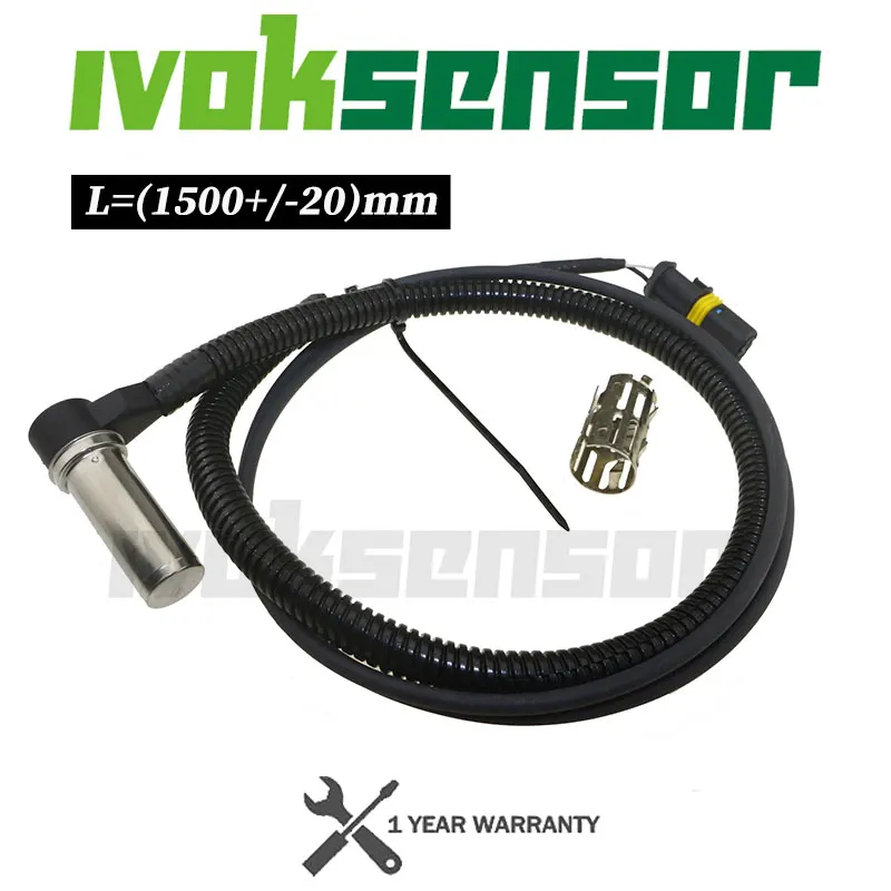 81.27120.6176 81.27120.6132 ABS Sensor Wheel Speed Sensor L=(1500+/-20)mm For MAN Truck TGA TGM TGX TGS 4-SERIE 2000-2008
81.27120.6176 81.27120.6132 ABS Sensor Wheel Speed Sensor L=(1500+/-20)mm For MAN Truck TGA TGM TGX TGS 4-SERIE 2000-2008