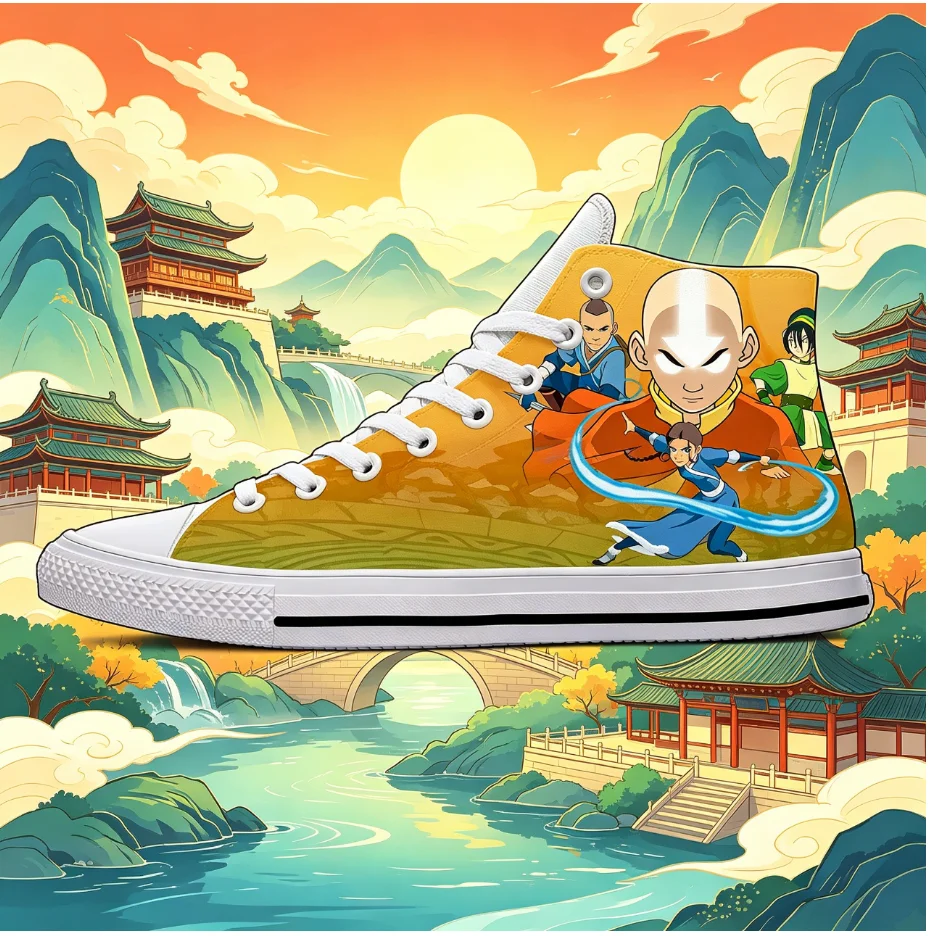 Avatar The Last Airbender Vintage High Top Sneakers Team Avatar Portrait Print Lightweight Unisex Casual Shoes
Avatar The Last Airbender Vintage High Top Sneakers Team Avatar Portrait Print Lightweight Unisex Casual Shoes