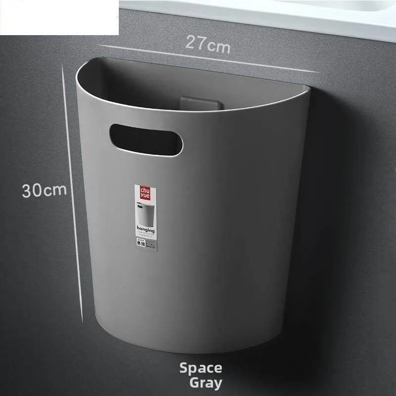 Half-Circle Hanging Kitchen Trash Can Wall-Mounted Home Use No-Cover Paper Basket without Punching Required Stainless Steel I...
Half-Circle Hanging Kitchen Trash Can Wall-Mounted Home Use No-Cover Paper Basket without Punching Required Stainless Steel I...