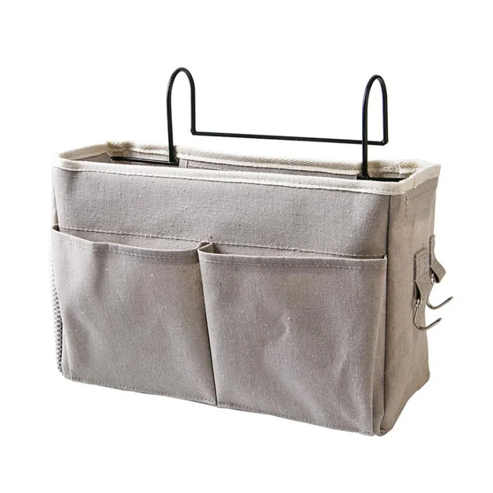 Bedside Hanging Organizer Storage Bag Multifunction Sundries Organizer Book Storage Pouch for Dorm Baby Bed (Grey)
Bedside Hanging Organizer Storage Bag Multifunction Sundries Organizer Book Storage Pouch for Dorm Baby Bed (Grey)