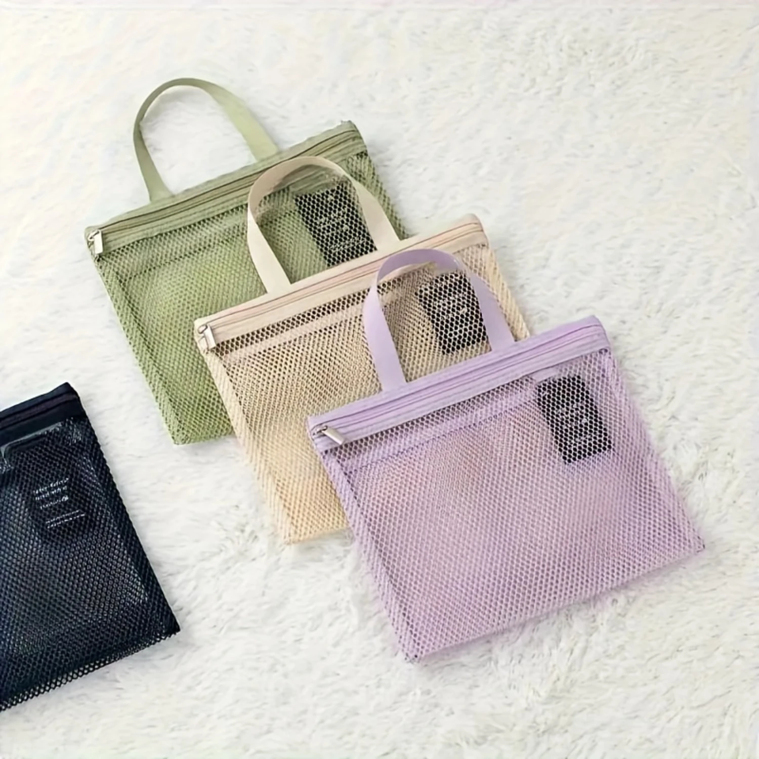 Minimalist Portable Zipper Makeup Pouch, Lightweight Toiletry Wash Bag For Outdoor Trip
Minimalist Portable Zipper Makeup Pouch, Lightweight Toiletry Wash Bag For Outdoor Trip