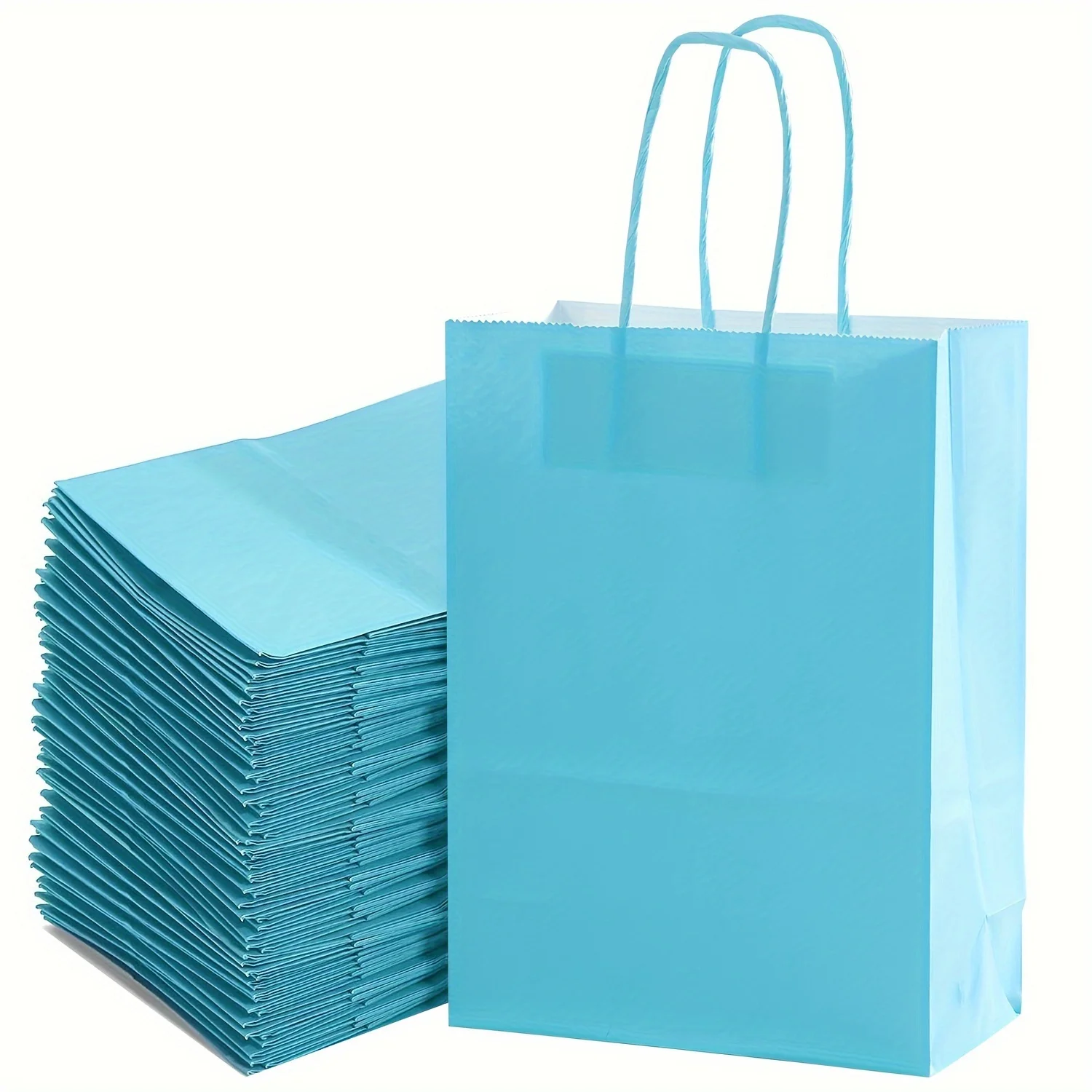 24 Medium Sky Blue Gift Bags 6.3x8.66x3.15inch - Reusable Shopping Tote Bag for Wedding, Birthday, Bridal Shower, Baby Shower, B
24 Medium Sky Blue Gift Bags 6.3x8.66x3.15inch - Reusable Shopping Tote Bag for Wedding, Birthday, Bridal Shower, Baby Shower, B