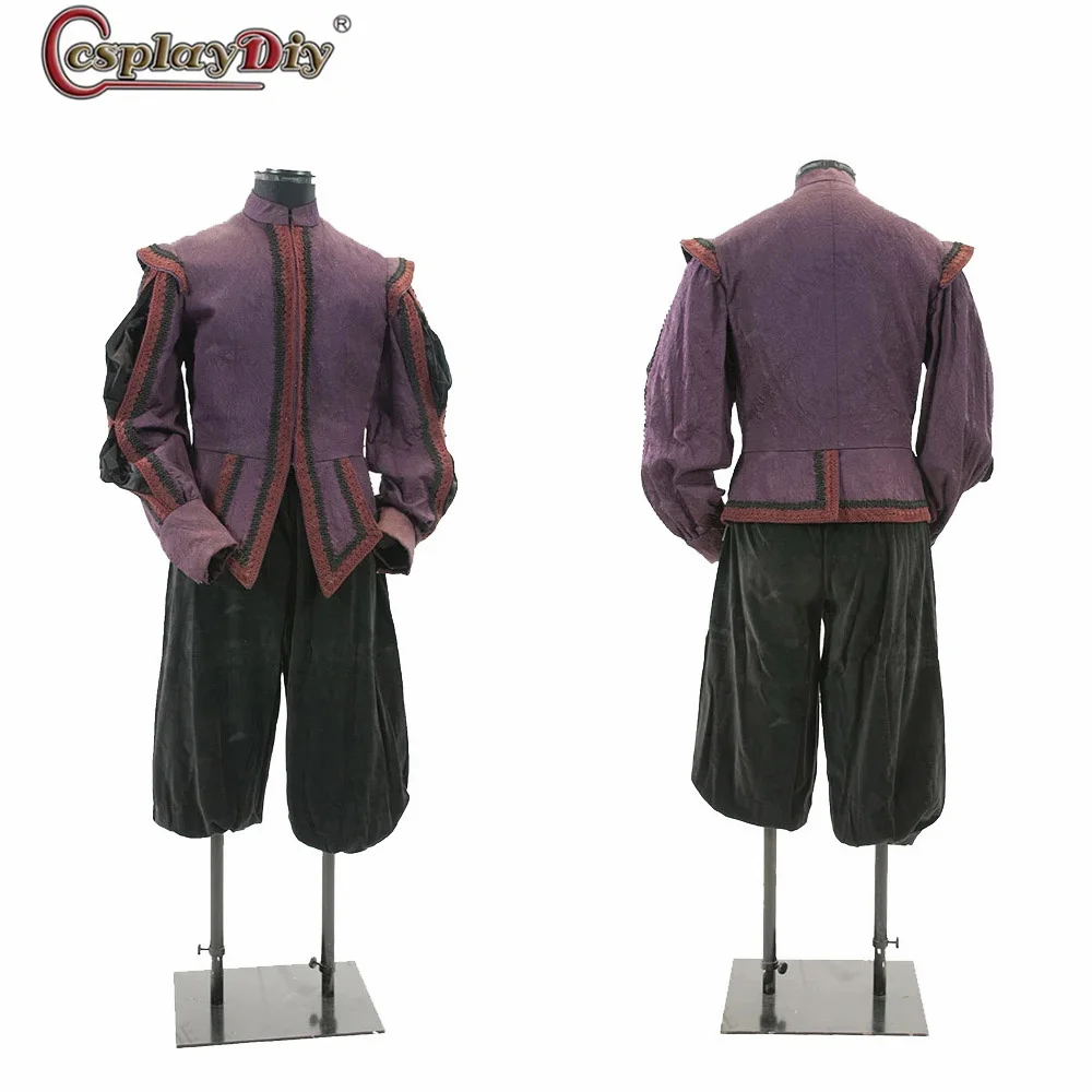 Renaissance Tudor Elizabethan Uniform Jakcet And Pants Man's Tudor Outfit Medieval Dress Halloween Stage Suit
Renaissance Tudor Elizabethan Uniform Jakcet And Pants Man's Tudor Outfit Medieval Dress Halloween Stage Suit