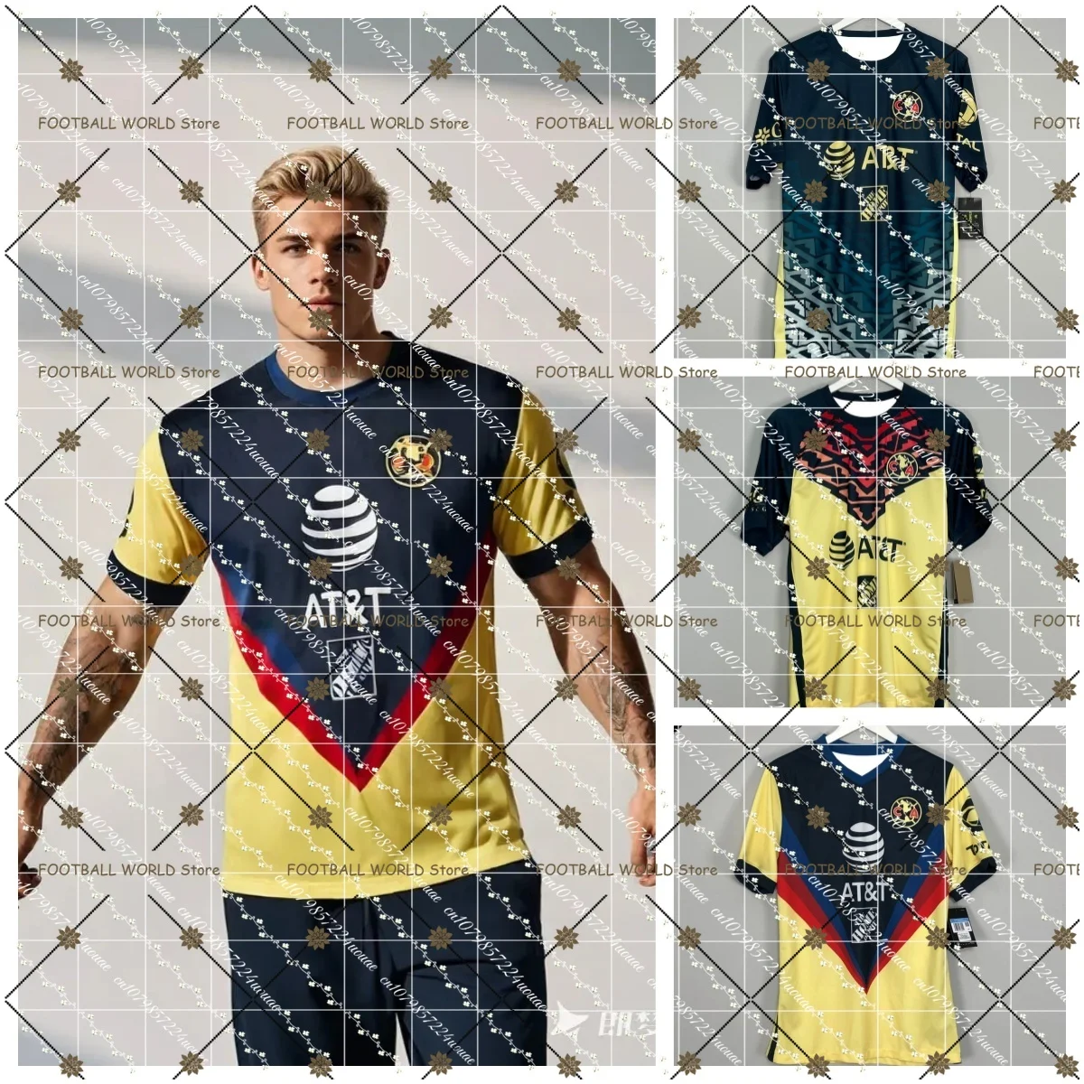 2025 Summer Americas Training Away Football Quick-drying T-shirt Viral Trends Sports Adult Children Short Sleeves Sweat
2025 Summer Americas Training Away Football Quick-drying T-shirt Viral Trends Sports Adult Children Short Sleeves Sweat