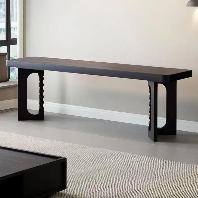 Medieval solid wood bench household shoe changing stool retro bench
Medieval solid wood bench household shoe changing stool retro bench
