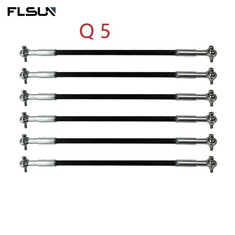 Original FLSUIN 3D Printer QQ-S-PRO/SR/Q5 Parts Delta Kossel Fiber Carbon Push Rod Parallel Arm Set Accessories
Original FLSUIN 3D Printer QQ-S-PRO/SR/Q5 Parts Delta Kossel Fiber Carbon Push Rod Parallel Arm Set Accessories