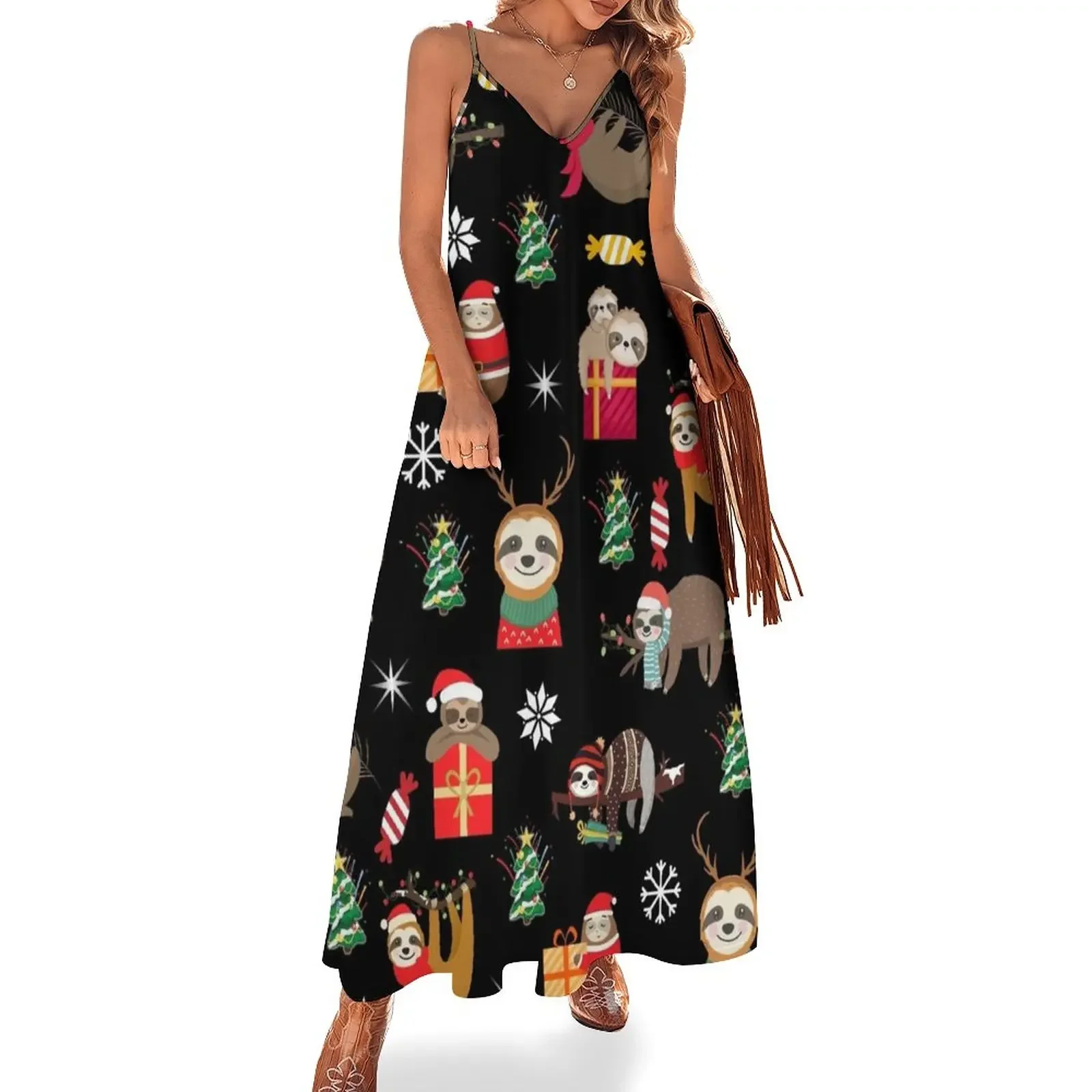 sloth christmas Sleeveless Dress dress party evening elegant luxury celebrity long sleeve dresses Dress
sloth christmas Sleeveless Dress dress party evening elegant luxury celebrity long sleeve dresses Dress