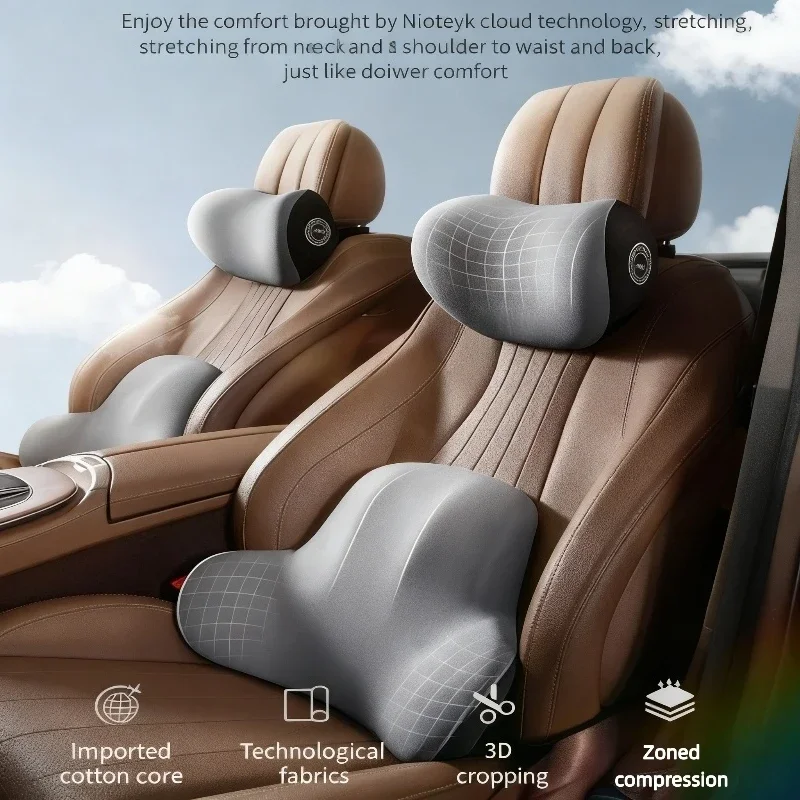 Car Memory Foam Headrest Lumbar Support Cushion Ergonomic Neck Protection Vehicle Supplies Universal Fit for Cars Car Accessorie
Car Memory Foam Headrest Lumbar Support Cushion Ergonomic Neck Protection Vehicle Supplies Universal Fit for Cars Car Accessorie