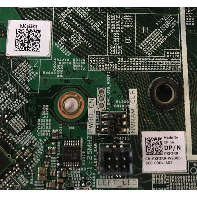 Оригинальная Серверная материнская плата для Dell R340 XF2R9 45M96 65TRV G7MDY, отличное качество
Оригинальная Серверная материнская плата для Dell R340 XF2R9 45M96 65TRV G7MDY, отличное качество