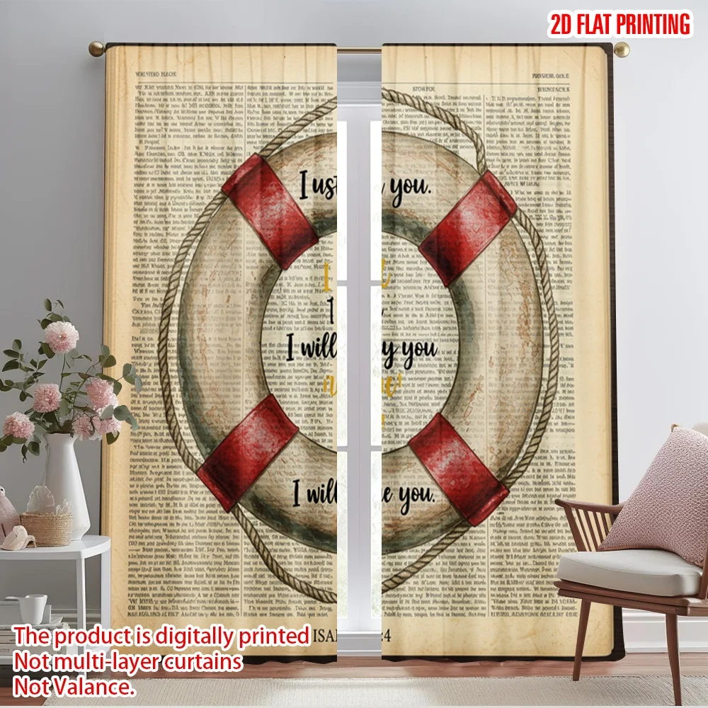 2pcs 2D flat printing Curtains Hope Life Rescue Scripture Fabric Without Electricity Festive Holiday for All Season celebrations
2pcs 2D flat printing Curtains Hope Life Rescue Scripture Fabric Without Electricity Festive Holiday for All Season celebrations