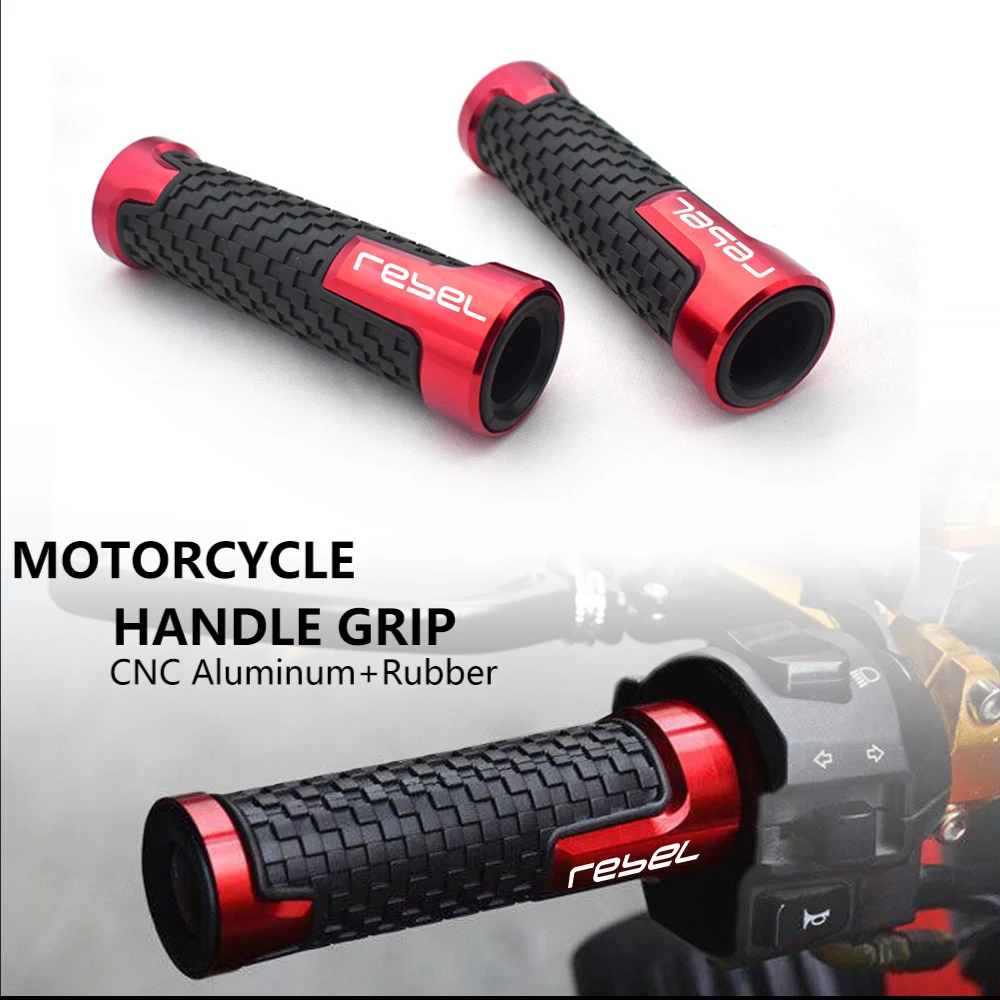 For Honda Rebel 1100 500 300 CMX 1100 300 500 7/8'' Universal Motorcycle Scooter Grips Hand Bar Grip Rubber Anti-Slip Handlebar
For Honda Rebel 1100 500 300 CMX 1100 300 500 7/8'' Universal Motorcycle Scooter Grips Hand Bar Grip Rubber Anti-Slip Handlebar