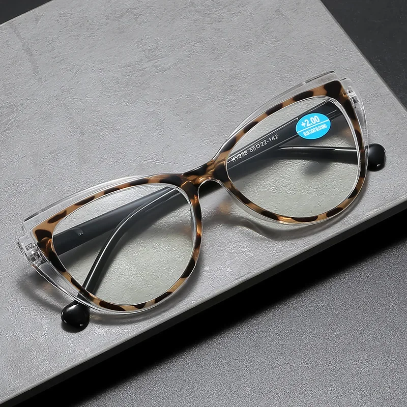 2025 New Fashion Cat Eye Anti Blue Light Presbyopia Glasses Women's Retro High Definition Reading Eyewear Ultra Light Goggle
2025 New Fashion Cat Eye Anti Blue Light Presbyopia Glasses Women's Retro High Definition Reading Eyewear Ultra Light Goggle