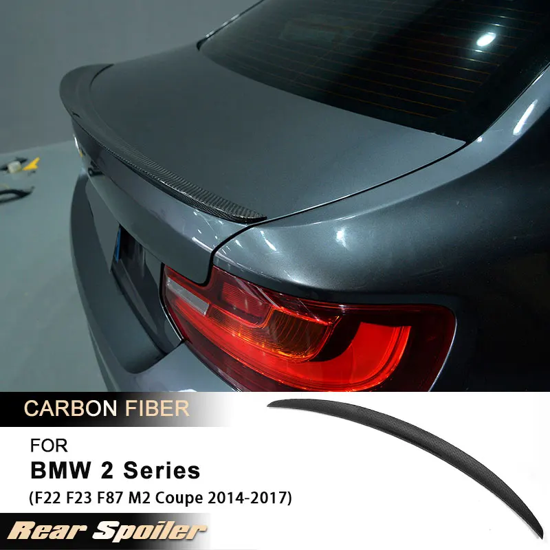 Спойлер на крышку багажника для BMW 2 серии F22 F23 F87 M2 Coupe 2014-2017, гоночный задний спойлер, накладка на багажник, карбон
Спойлер на крышку багажника для BMW 2 серии F22 F23 F87 M2 Coupe 2014-2017, гоночный задний спойлер, накладка на багажник, карбон