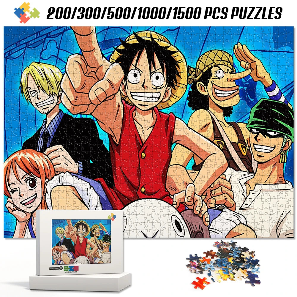 One Piece 1000 Pieces Jigsaw Puzzles Adults Kids Educational Toys Wooden Puzzles Montessori Table Games Home Activity Fun Gifts
One Piece 1000 Pieces Jigsaw Puzzles Adults Kids Educational Toys Wooden Puzzles Montessori Table Games Home Activity Fun Gifts