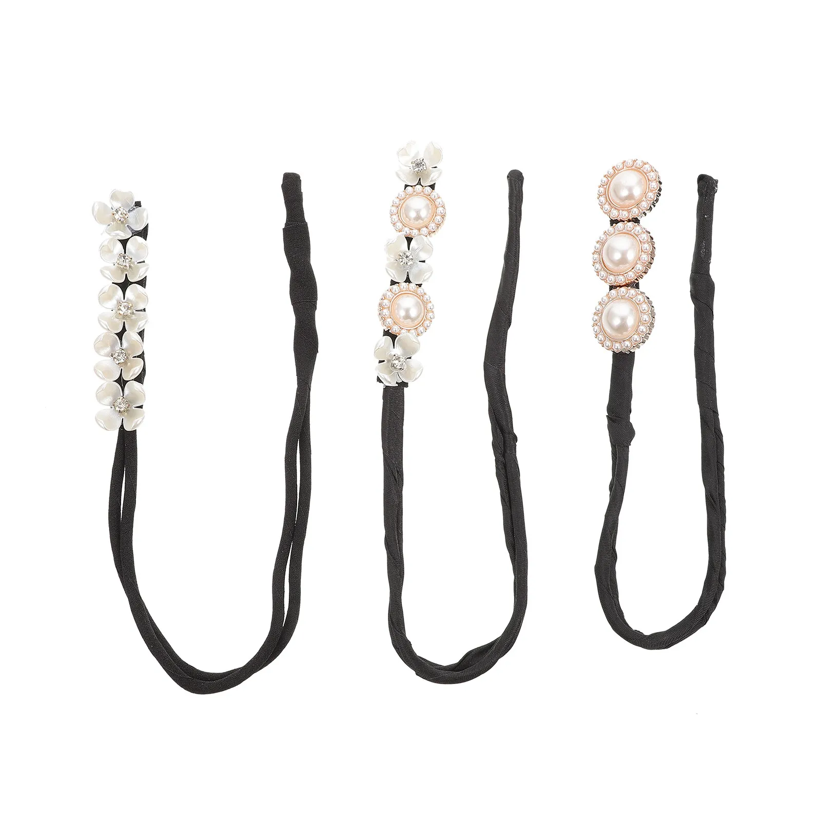 3Pcs Pearls Hair Bun Maker Elegant Hairstyle Tool DIY Hair Styling Accessories for Women Girls Daily Sports Party Beach Club
3Pcs Pearls Hair Bun Maker Elegant Hairstyle Tool DIY Hair Styling Accessories for Women Girls Daily Sports Party Beach Club