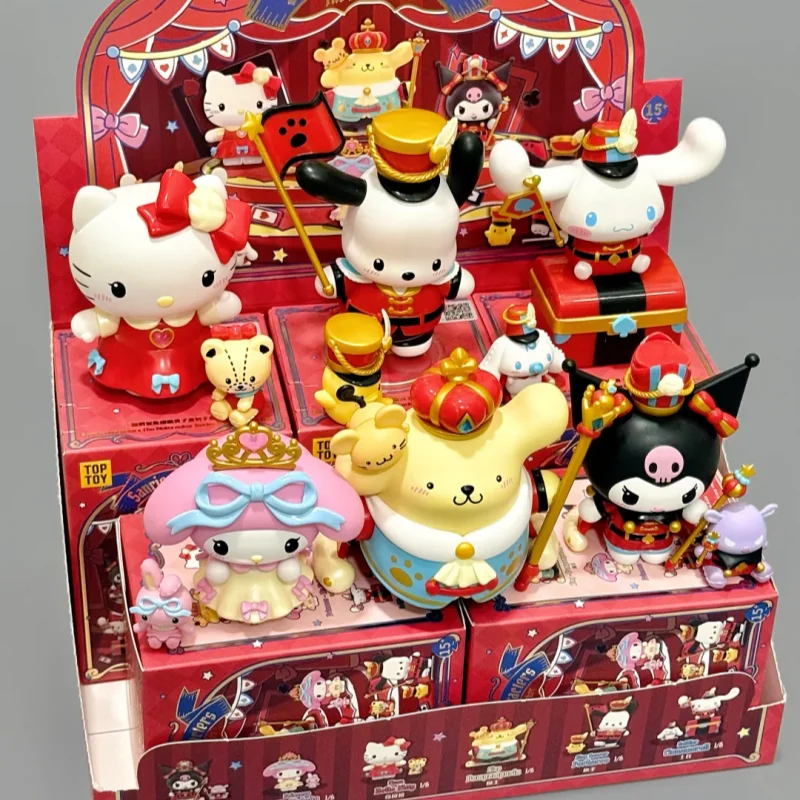 Подлинные персонажи Sanrio, серия «Щелкунчик», слепая коробка, изысканные и интересные игрушки, загадочная коробка-сюрприз, подарок для девочек, хит продаж
Подлинные персонажи Sanrio, серия «Щелкунчик», слепая коробка, изысканные и интересные игрушки, загадочная коробка-сюрприз, подарок для девочек, хит продаж