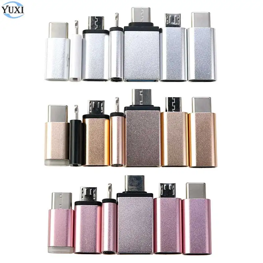 YuXi Data Cable Charging Cable Converter Adapter for iPhone/Android Micro USB Type-C to USB 3.0 USB-C Adapter
YuXi Data Cable Charging Cable Converter Adapter for iPhone/Android Micro USB Type-C to USB 3.0 USB-C Adapter
