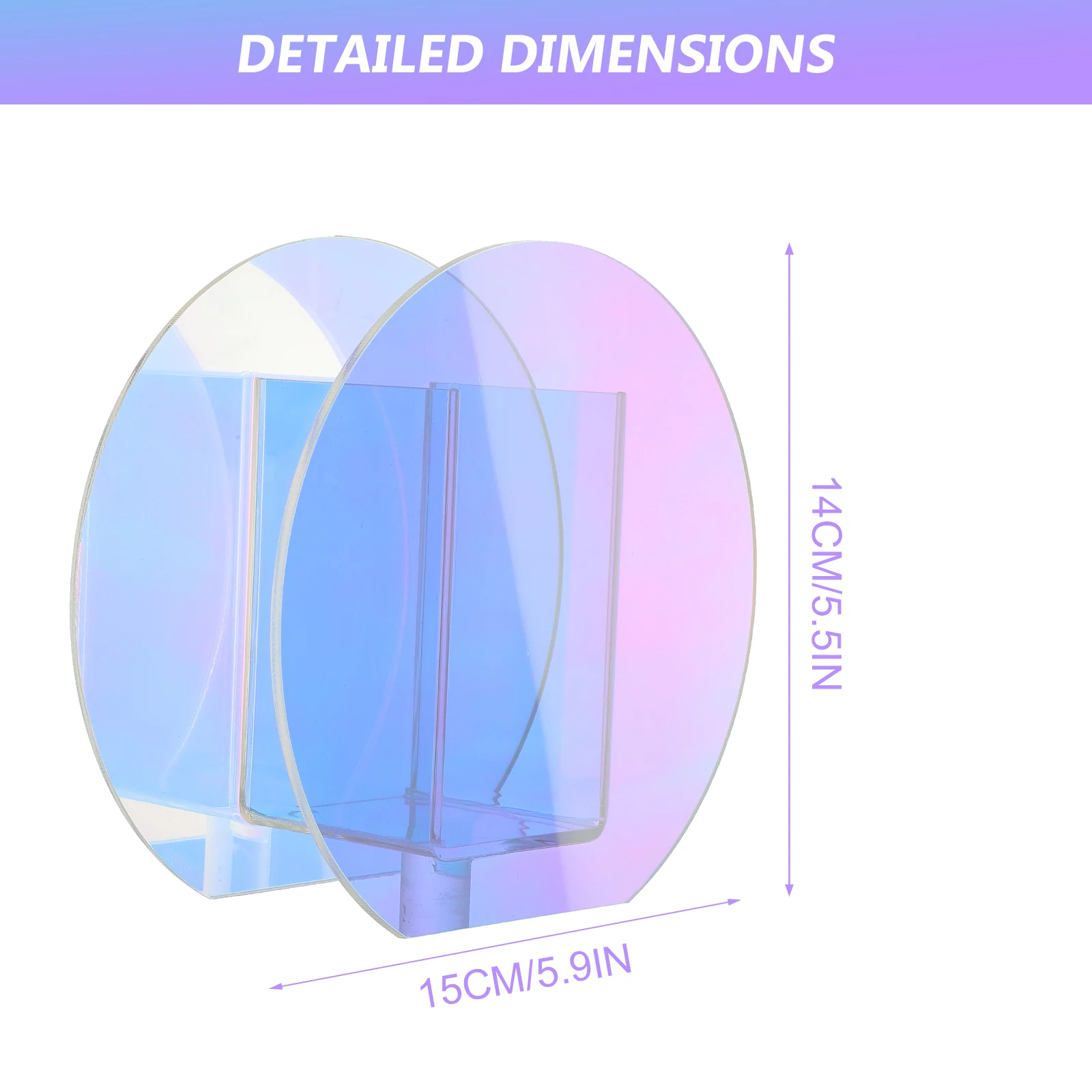 1pc Acrylic Vase Transparent Flower Arrangement Bud Simple Geometric Shaped Container Home Office Decorative Display
1pc Acrylic Vase Transparent Flower Arrangement Bud Simple Geometric Shaped Container Home Office Decorative Display