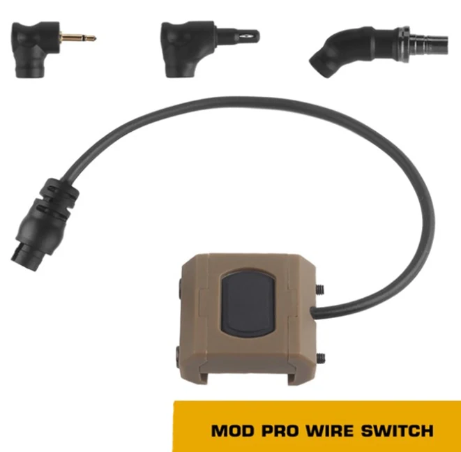 MOD Pro Line Switch Flashlight Light Switch Compact Remote Pressure Switch PEQ Light Laser
MOD Pro Line Switch Flashlight Light Switch Compact Remote Pressure Switch PEQ Light Laser
