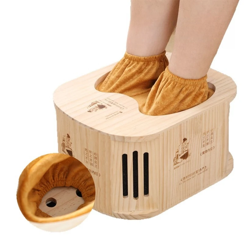 Wooden smokeless foot moxibustion box, plantar moxibustion instrument, household
Wooden smokeless foot moxibustion box, plantar moxibustion instrument, household