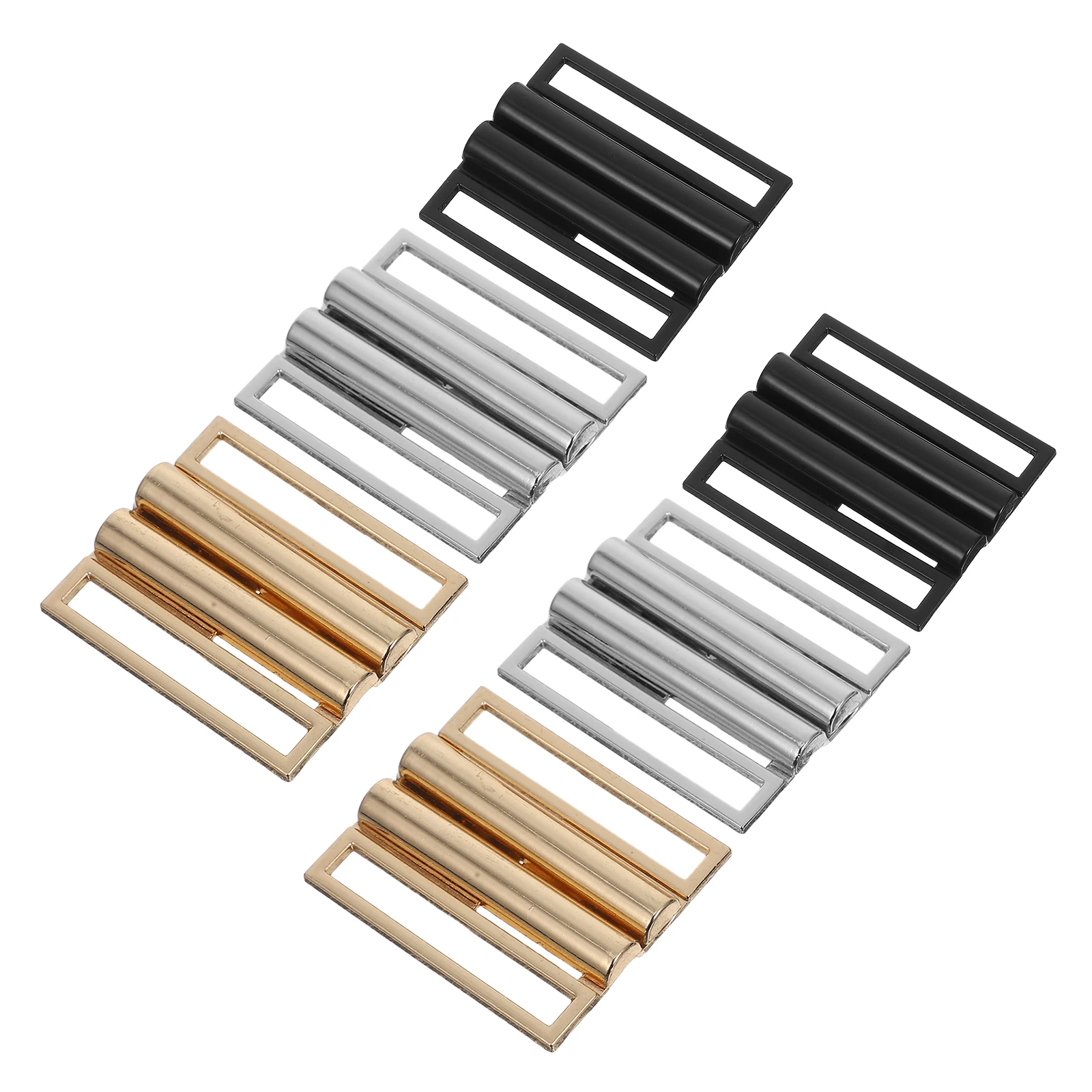6PCS Alloy Metal Strap Release Buckle Fashion Belt Fastener Closure for Coat Pants Apparel
6PCS Alloy Metal Strap Release Buckle Fashion Belt Fastener Closure for Coat Pants Apparel