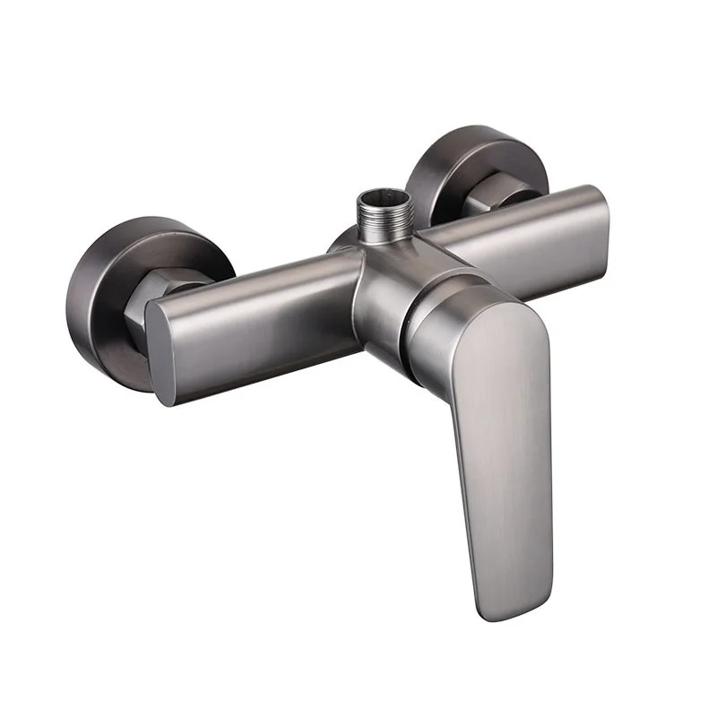 Смеситель для душа скрытого монтажа из нержавеющей стали цвета оружейной стали, для горячей и холодной воды, с функцией подогрева, для ванной комнаты
Смеситель для душа скрытого монтажа из нержавеющей стали цвета оружейной стали, для горячей и холодной воды, с функцией подогрева, для ванной комнаты