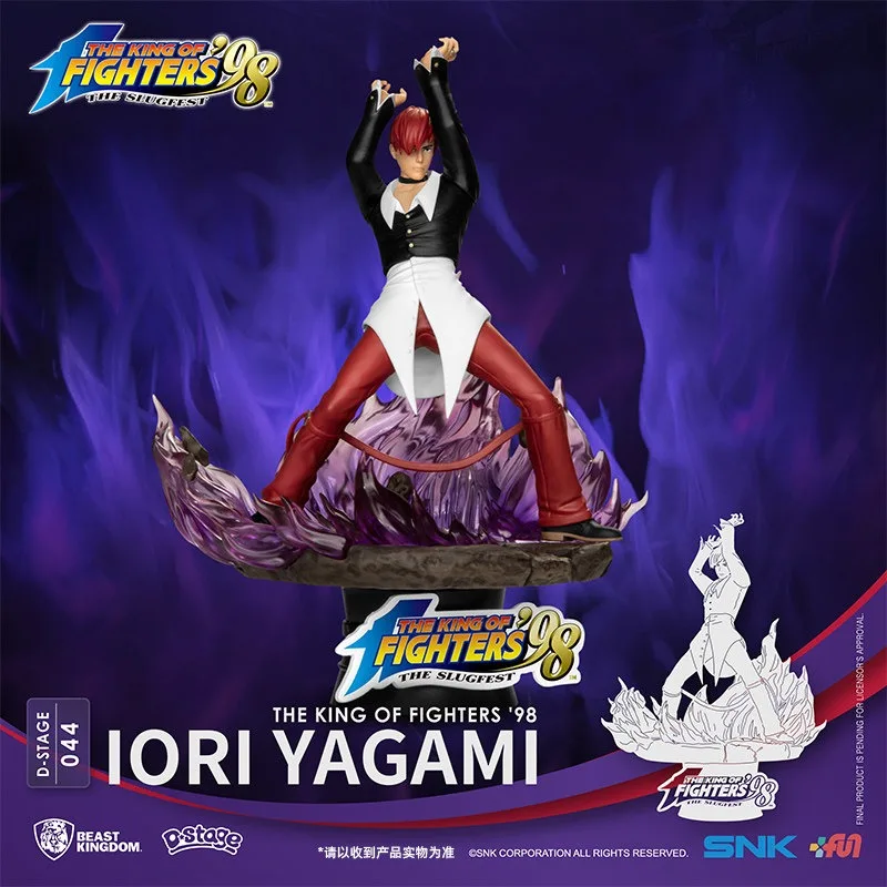 Genuine Beast Kingdom D-Stage The King of Fighters 98 Iori Yagami Diorama Statue Fighting Game Figure Gift for Gamers in Stock
Genuine Beast Kingdom D-Stage The King of Fighters 98 Iori Yagami Diorama Statue Fighting Game Figure Gift for Gamers in Stock