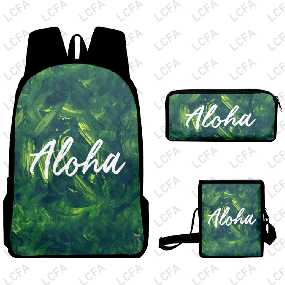 3D Printing Polynesian Aloha Green Leaf Backpacks Funny School College Travel Bags Women Men Computer Bag 3 Pcs Pencil Case Set
3D Printing Polynesian Aloha Green Leaf Backpacks Funny School College Travel Bags Women Men Computer Bag 3 Pcs Pencil Case Set