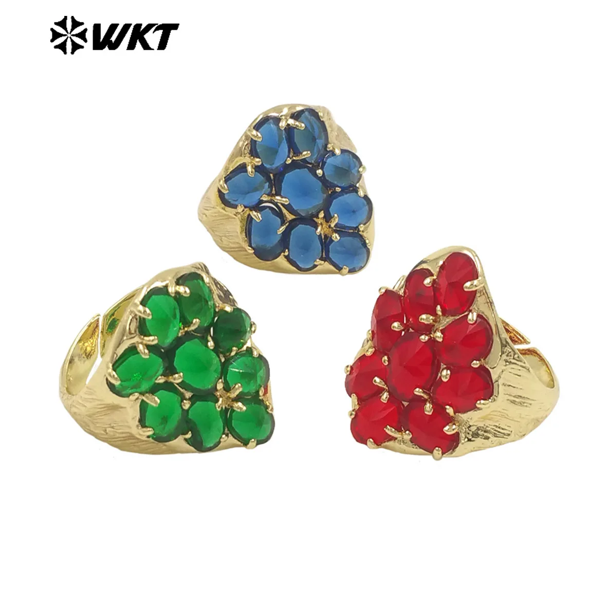 WT-R563 Exquisite Colorful Multi Stone Beads Design Cubic Zircon Rings For Women Cocktail Party Fine Decorative
WT-R563 Exquisite Colorful Multi Stone Beads Design Cubic Zircon Rings For Women Cocktail Party Fine Decorative