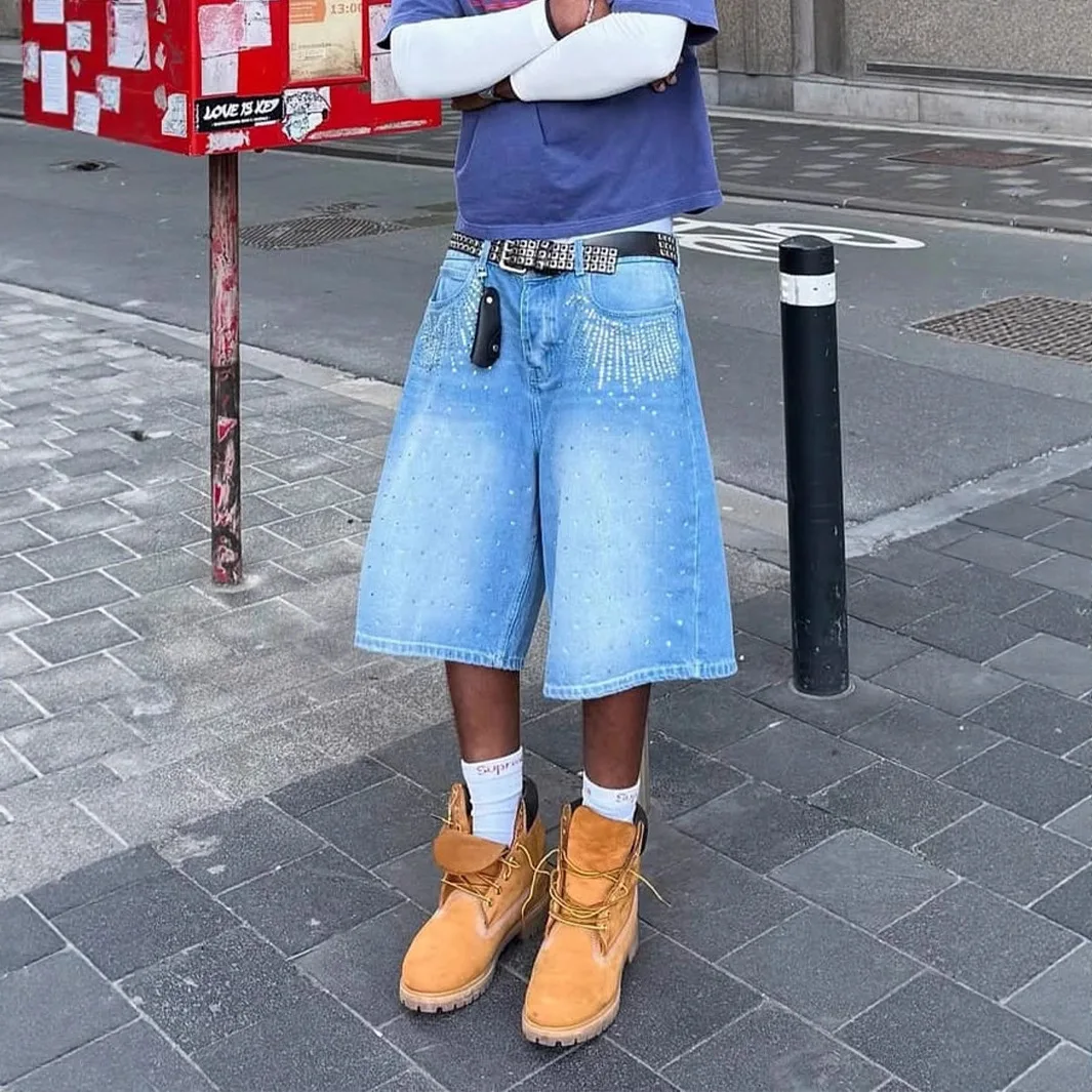 2026 Spring Summer Men's Plus Size Denim Jeans Pants Trousers Wide Leg Distressed Diamond Wash Bottoms Outfit Clothing
2026 Spring Summer Men's Plus Size Denim Jeans Pants Trousers Wide Leg Distressed Diamond Wash Bottoms Outfit Clothing