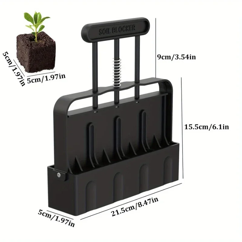 2026 A Top Quality Hot Selling Soil Block Maker Manual Soil Block Maker Garden Garden Sowing Forest Farm Tools Root Soil Culture
2026 A Top Quality Hot Selling Soil Block Maker Manual Soil Block Maker Garden Garden Sowing Forest Farm Tools Root Soil Culture