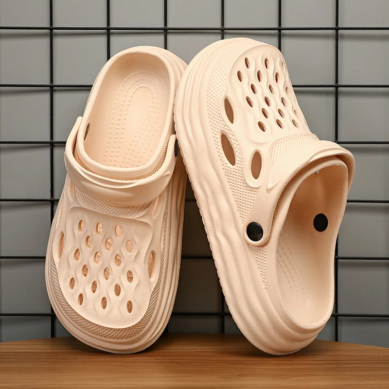 Couple-style Transparent Breathable Anti-slip Anti-odor Ultra-lightweight Large-sized Summer Outdoor Casual Solid-color Sandals
Couple-style Transparent Breathable Anti-slip Anti-odor Ultra-lightweight Large-sized Summer Outdoor Casual Solid-color Sandals