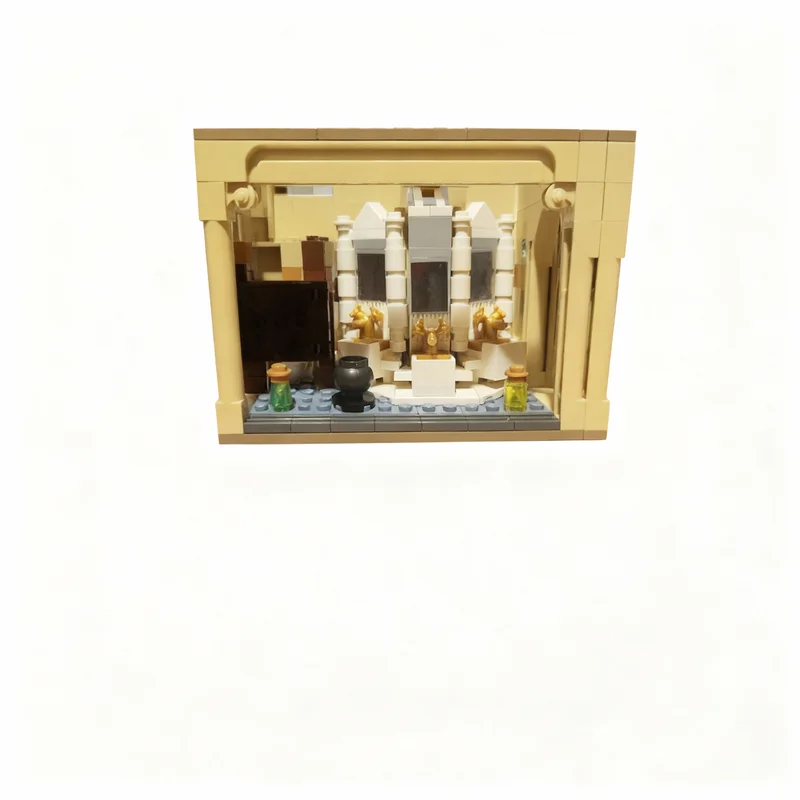Набор строительных блоков MOC Polyjuice Bathroom Remake Magic Wizard, 198 деталей, конструктор, рождественский подарок, креативная идея для самостоятельной сборки
Набор строительных блоков MOC Polyjuice Bathroom Remake Magic Wizard, 198 деталей, конструктор, рождественский подарок, креативная идея для самостоятельной сборки