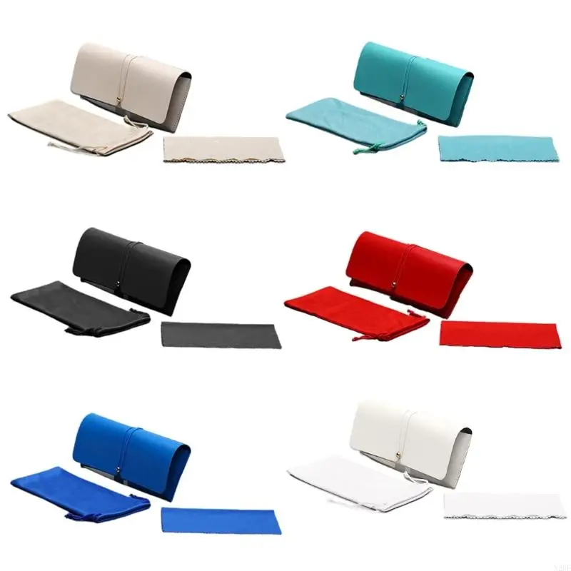 N2UE PU Leather Protective for Case Glasses for Case Cover with Rope Buckle and Cleaning Cloth Portable Eyeglasses for Case
N2UE PU Leather Protective for Case Glasses for Case Cover with Rope Buckle and Cleaning Cloth Portable Eyeglasses for Case