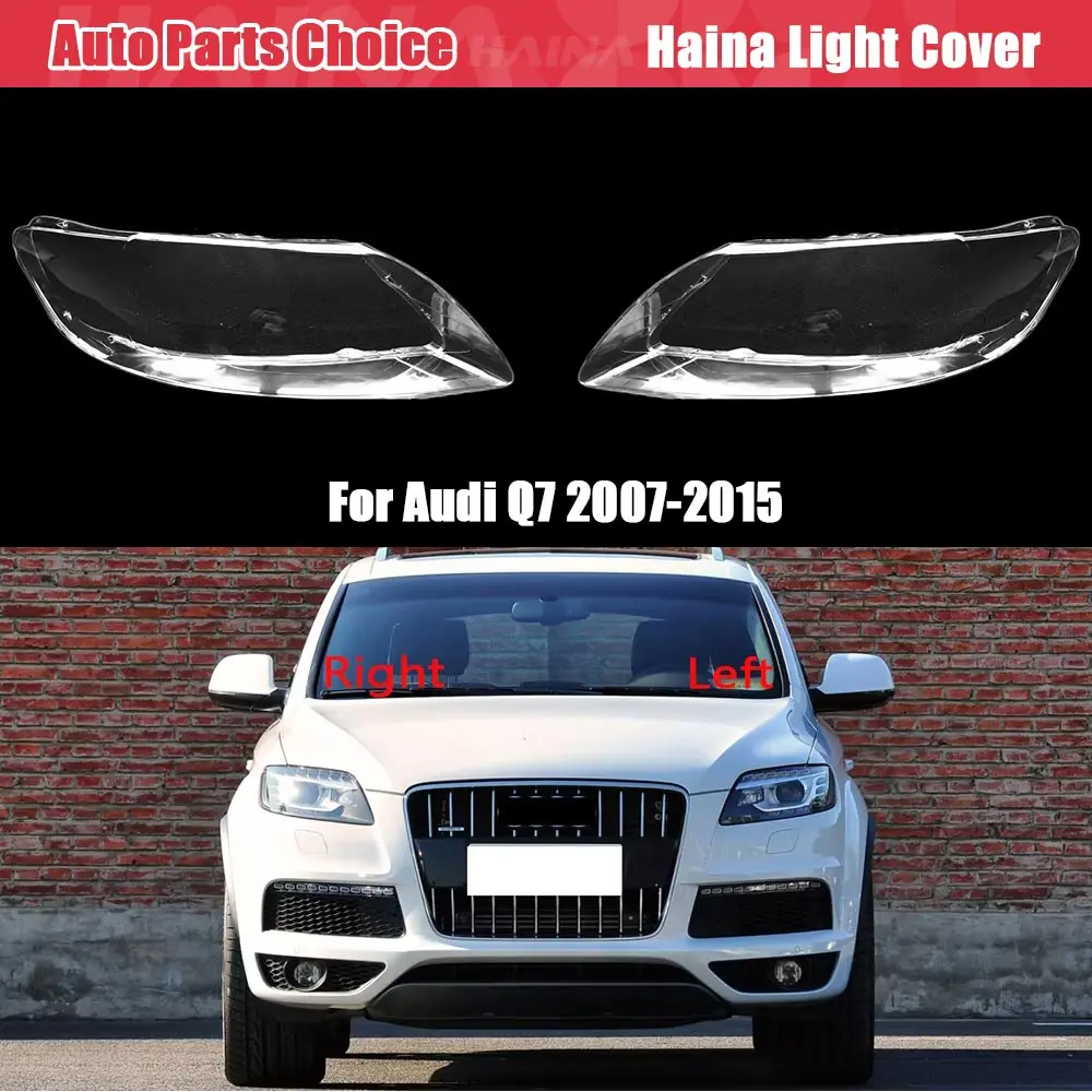 Front Headlight Cover For Audi Q7 2007 2008 2009 2010 2011 2012 2013 2014 2015 - 2023 Headlamp Lamp Shell Lampshade Plexiglass
Front Headlight Cover For Audi Q7 2007 2008 2009 2010 2011 2012 2013 2014 2015 - 2023 Headlamp Lamp Shell Lampshade Plexiglass
