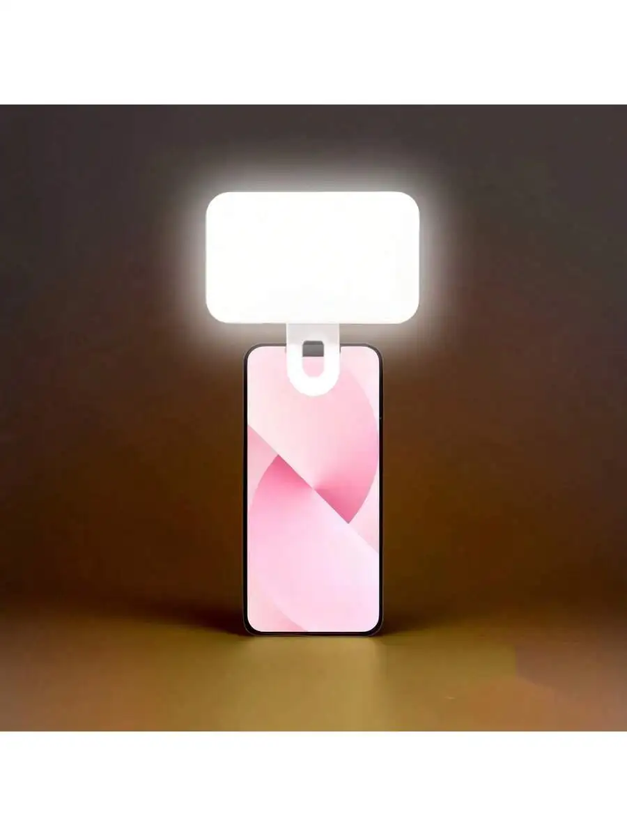 Portable LED Clip-On Selfie Light For Smartphone Computer Makeup Live Streaming Vlogging Video Calls
Portable LED Clip-On Selfie Light For Smartphone Computer Makeup Live Streaming Vlogging Video Calls