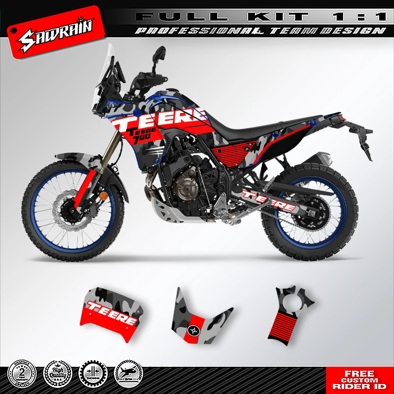 Sawrain Custom Motorcycle Backgrounds Graphcis Decal Stickers Kits for YAMAHA TENERE T700 2018 2019 2020 2021 2022 2023 008
Sawrain Custom Motorcycle Backgrounds Graphcis Decal Stickers Kits for YAMAHA TENERE T700 2018 2019 2020 2021 2022 2023 008