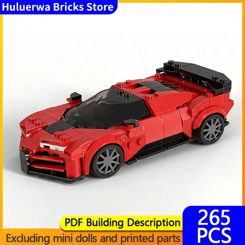 Speed Racing Car Model MOC Building Bricks Centodieci Hypercar Modular Technology Children Holiday Gifts Assemble Toys Suit
Speed Racing Car Model MOC Building Bricks Centodieci Hypercar Modular Technology Children Holiday Gifts Assemble Toys Suit