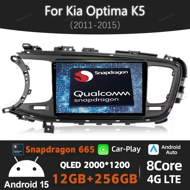Автомобильное радио Android 15 для Kia Optima K5 2013 2014 2015 DSP 5G WIFI Qualcomm GPS BT Мультимедийный проигрыватель Viedo Стерео 2DIN 4G LTE
Автомобильное радио Android 15 для Kia Optima K5 2013 2014 2015 DSP 5G WIFI Qualcomm GPS BT Мультимедийный проигрыватель Viedo Стерео 2DIN 4G LTE