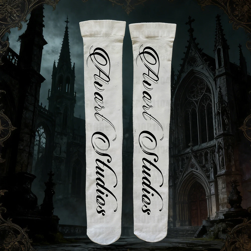 Винтажные готические панк-носки с принтом в стиле 2000-х, гольфы выше колена в стиле Харадзюку, милые гольфы выше колена в стиле Y2K, кавайные женские носки S
Винтажные готические панк-носки с принтом в стиле 2000-х, гольфы выше колена в стиле Харадзюку, милые гольфы выше колена в стиле Y2K, кавайные женские носки S